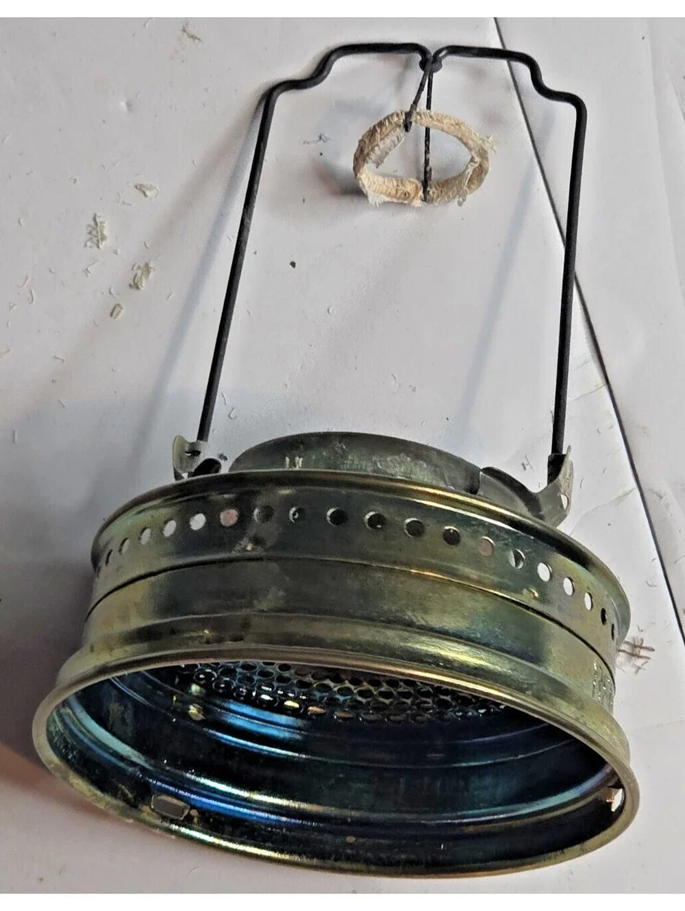 Vintage Aladdin Complete Model 23 Genie Kerosene Oil Lamp Chimney 1977-88